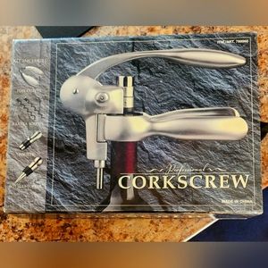 *Costco Professional Corkscrew Kit New/Sealed Ergonomic/ Metal Gears